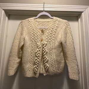 Cropped Cream Cardigan - American Eagle